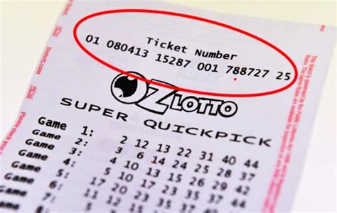 check my lotto ticket oz lotto